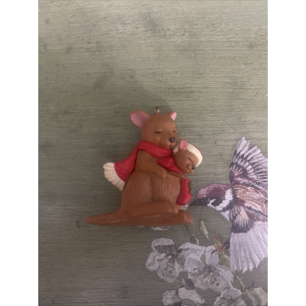 Kangaroo & Baby 1983 Avon Collectible Christmas Ornament
